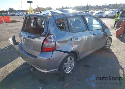 2008 Honda Fit Sport z USA, uszkodzony, nr VIN JHMGD38668S009314